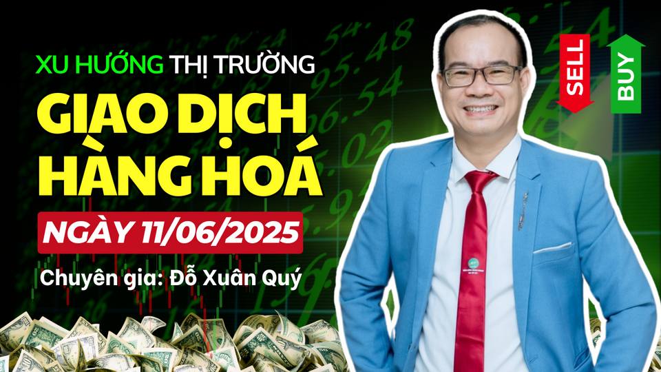 📊 [NHẬN ĐỊNH THỊ TRƯỜNG 11/06/2025]🌾 Nông sản – Kim loại – Nguyên liệu công nghiệp: Cơ hội & Thách thức đang phân hóa rõ rệt🔹 Nông sản: Đậu tương và lúa mì giữ vững đà tăng, lực mua vẫn chiếm ưu thế khi giá bám sát MA và MACD duy trì động lực. Ngô tiếp tục hồi phục nhẹ, phù hợp để canh mua lướt sóng nếu giá không phá vùng hỗ trợ gần.🔹 Kim loại: Sau chuỗi tăng mạnh, thị trường kim loại bắt đầu chững lại. Bạch kim và bạc tiếp cận vùng kháng cự, có khả năng điều chỉnh ngắn hạn. Đồng vẫn yếu, xu hướng giảm chiếm ưu thế khi giá nằm dưới MA10 – MA20.🔹 Nguyên liệu công nghiệp: Coton bật tăng tốt từ vùng đáy, xu hướng tăng ngắn hạn đang được củng cố. Ngược lại, đường và cà phê vẫn chịu áp lực bán, dù có tín hiệu phục hồi nhẹ nhưng cần thêm xác nhận để đảo chiều.📌 Lưu ý: Các tin lạm phát từ Mỹ sẽ công bố trong 2 ngày tới – nhà đầu tư cần thận trọng với biến động mạnh trên thị trường kim loại và USD.>> Chi tiết xem tại: https://youtu.be/ZyDEFHFEHNA🥰 Giao dịch Hàng hoá 3D kính chúc Quý nhà Đầu tư 1 ngày giao dịch thành công!