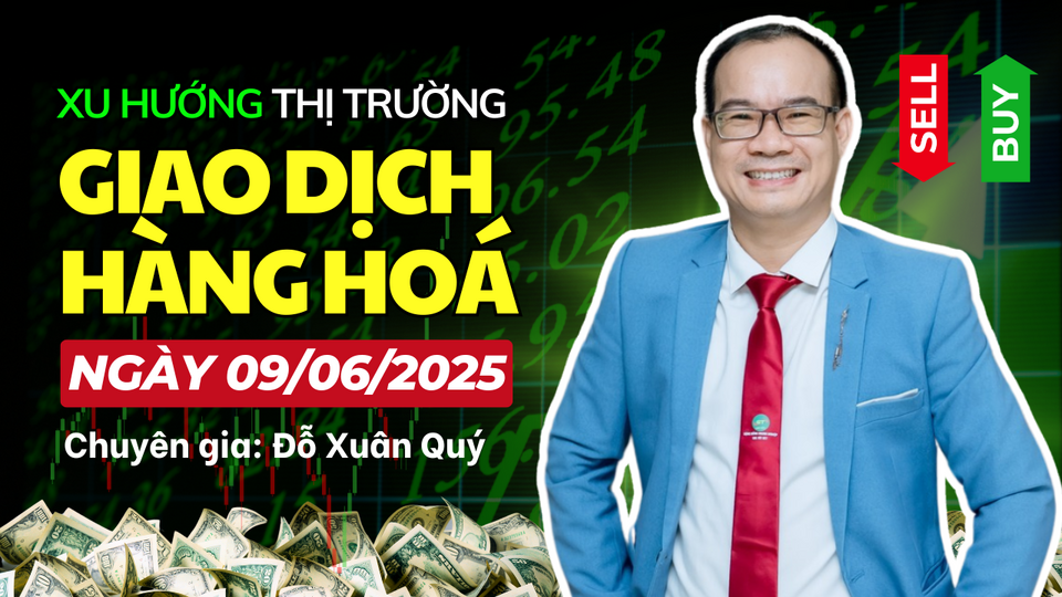 NHẬN ĐỊNH THỊ TRƯỜNG NGÀY 09/06/2025 💥📈 𝐓𝐡𝐢̣ 𝐓𝐫𝐮̛𝐨̛̀𝐧𝐠 𝐊𝐢𝐦 𝐋𝐨𝐚̣𝐢: Bạch kim và bạc giữ xu hướng tăng mạnh, tuy nhiên đã chạm vùng kháng cự, nên canh mua khi điều chỉnh thay vì mua đuổi. Bạc đã vượt đỉnh 2012, kỳ vọng lên vùng 43–48 nếu không có biến động lớn. Ngược lại, đồng có tín hiệu suy yếu, nằm dưới MA, MACD giảm – ưu tiên canh bán ngắn hạn.🏭 𝐓𝐡𝐢̣ 𝐓𝐫𝐮̛𝐨̛̀𝐧𝐠 𝐍𝐠𝐮𝐲𝐞̂𝐧 𝐋𝐢𝐞̣̂𝐮 𝐂𝐨̂𝐧𝐠 𝐍𝐠𝐡𝐢𝐞̣̂𝐩: Đường vẫn trong xu hướng giảm, nhưng đã chạm hỗ trợ – nên chờ nến xác nhận tăng rồi mới vào lệnh mua. Cao su trong xu hướng tăng, nhưng có thể điều chỉnh nhẹ ở vùng 11,200 – canh bán ngắn hạn vùng cao, mua lại vùng thấp. Coton là cơ hội lớn, giá còn rẻ, đang bật tăng tốt – ưu tiên mua lên. Cà phê Arabica hồi mạnh rồi điều chỉnh lại – nếu tiếp tục giảm, có thể canh bán ngắn hạn.📈𝐓𝐡𝐢̣ 𝐓𝐫𝐮̛𝐨̛̀𝐧𝐠 𝐍𝐨̂𝐧𝐠 𝐒𝐚̉𝐧: Đậu tương tăng 4 phiên liên tiếp, vượt MA – xu hướng tăng rõ, nên ưu tiên mua lên. Lúa mì đang kiểm tra vùng đỉnh 555–567, MACD và MA đều ủng hộ xu hướng tăng tiếp. Ngô tạo đáy, hồi phục tốt, tín hiệu MA và MACD đang tích cực – có thể canh mua ăn hồi. Dầu đậu và khô đậu tăng hồi nhưng chưa đủ mạnh, vẫn nên quan sát thêm.>> Chi tiết xem tại: https://youtu.be/SKcVFoe42YI🥰 Giao dịch Hàng hoá 3D kính chúc Quý nhà Đầu tư 1 ngày giao dịch thành công!