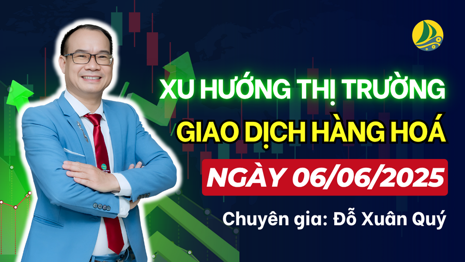 XU HƯỚNG THỊ TRƯỜNG GIAO DỊCH HÀNG HOÁ - NGÀY 06/06/2025 💥📈 𝐓𝐡𝐢̣ 𝐓𝐫𝐮̛𝐨̛̀𝐧𝐠 𝐊𝐢𝐦 𝐋𝐨𝐚̣𝐢: Bạch kim tăng 6%, chạm kháng cự lịch sử 1150, xu hướng vẫn tăng mạnh, nhưng nên canh chốt lời dần.Bạc vượt đỉnh 2012, hướng tới vùng giá 43–48, xu hướng tăng bền, nên canh mua sau điều chỉnh. Đồng tăng rồi điều chỉnh, xu hướng chính vẫn là tăng, có thể canh mua quanh vùng giá thấp ~4.85.🏭 𝐓𝐡𝐢̣ 𝐓𝐫𝐮̛𝐨̛̀𝐧𝐠 𝐍𝐠𝐮𝐲𝐞̂𝐧 𝐋𝐢𝐞̣̂𝐮 𝐂𝐨̂𝐧𝐠 𝐍𝐠𝐡𝐢𝐞̣̂𝐩: Đường chạm vùng hỗ trợ 16.5 nhưng chưa có tín hiệu tăng rõ, nên chờ xác nhận rồi mới mua. Coton chạm đáy và bật tăng mạnh về lại vùng 65 – đã có thể vào lệnh mua. Cà phê Arabica hồi tốt, có thể canh bán khi hồi về kháng cự 369.📈𝐓𝐡𝐢̣ 𝐓𝐫𝐮̛𝐨̛̀𝐧𝐠 𝐍𝐨̂𝐧𝐠 𝐒𝐚̉𝐧: Đậu tương, lúa mì tiếp tục xu hướng tăng rõ, đặc biệt đậu tương có chuỗi 3 nến xanh liên tiếp, nên ưu tiên canh mua. Dầu đậu bật tăng gap sáng nay, xác nhận xu hướng tăng trở lại – cơ hội mua rõ rệt. Ngô tăng hồi, MCD cải thiện, tín hiệu sắp xác nhận xu hướng tăng trở lại.>> Chi tiết xem tại: https://youtu.be/cql-MBva1tY🥰 Giao dịch Hàng hoá 3D kính chúc Quý nhà Đầu tư 1 ngày giao dịch thành công!